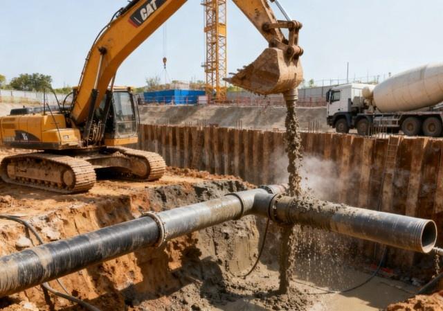 砚山注浆管应用于建筑工程与结构维修领域